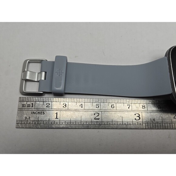 Fitbit Versa 2 Smartwatch Gray 40mm Alexa WR50M Always On Display W/ Charger - Picture 9 of 12